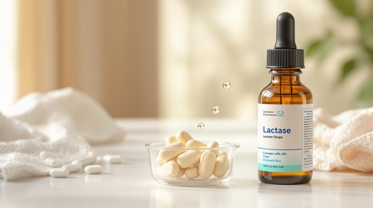 Lactase Pills vs. Drops: Dosage Differences