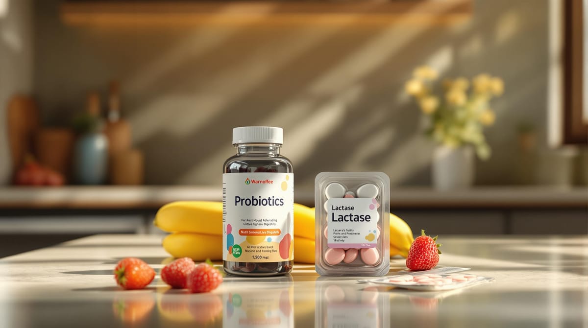 How to Pair Probiotics with Lactase Pills