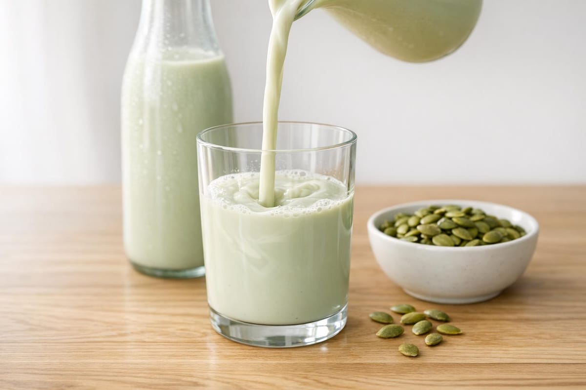 How to Make Pumpkin Seed Milk at Home